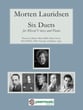 Six Duets for Mixed Voices and Piano Vocal Solo & Collections sheet music cover